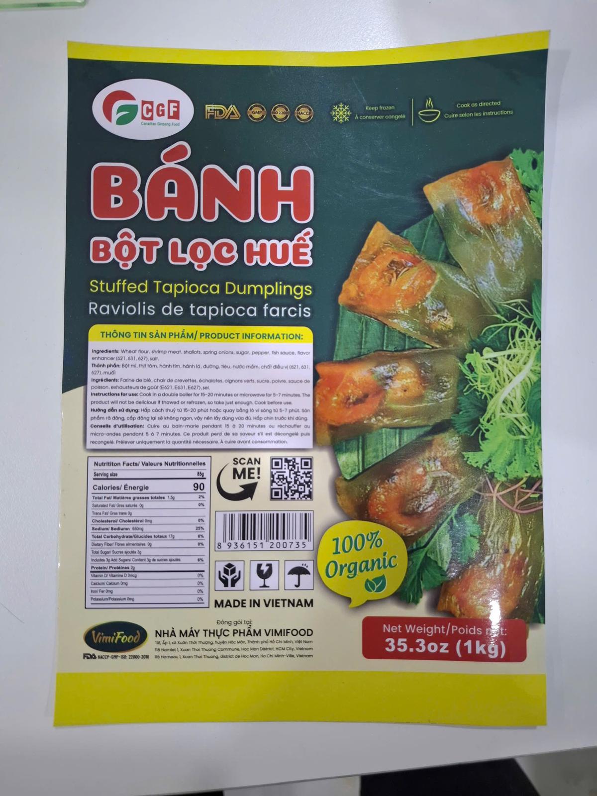 VimiFood: Hue-Style Stuffed Tapioca Dumplings (Bánh Bột Lọc Huế)