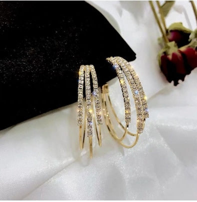 Elegant Vintage Temperament Long Royal Blue Fox Gem Pendant Fringe Earrings For Women Korean Fashion Earring Party Jewelry Gift