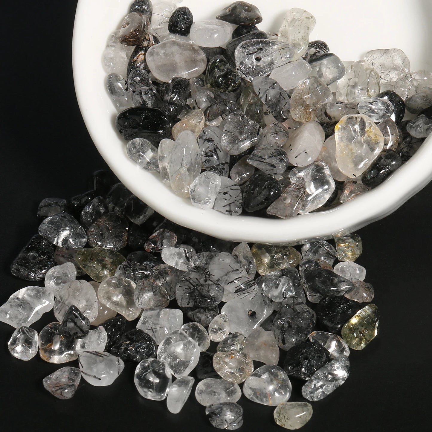 Irregular Amethysts Garnet Tiger Eye Crystal Natural Stone Chips Gravel Beads For Jewelry Making DIY Bracelet Necklace 16inch