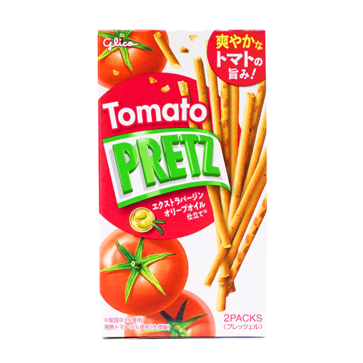 Glico Pretz Tomato Biscuit Sticks \Best Before 2026-08/