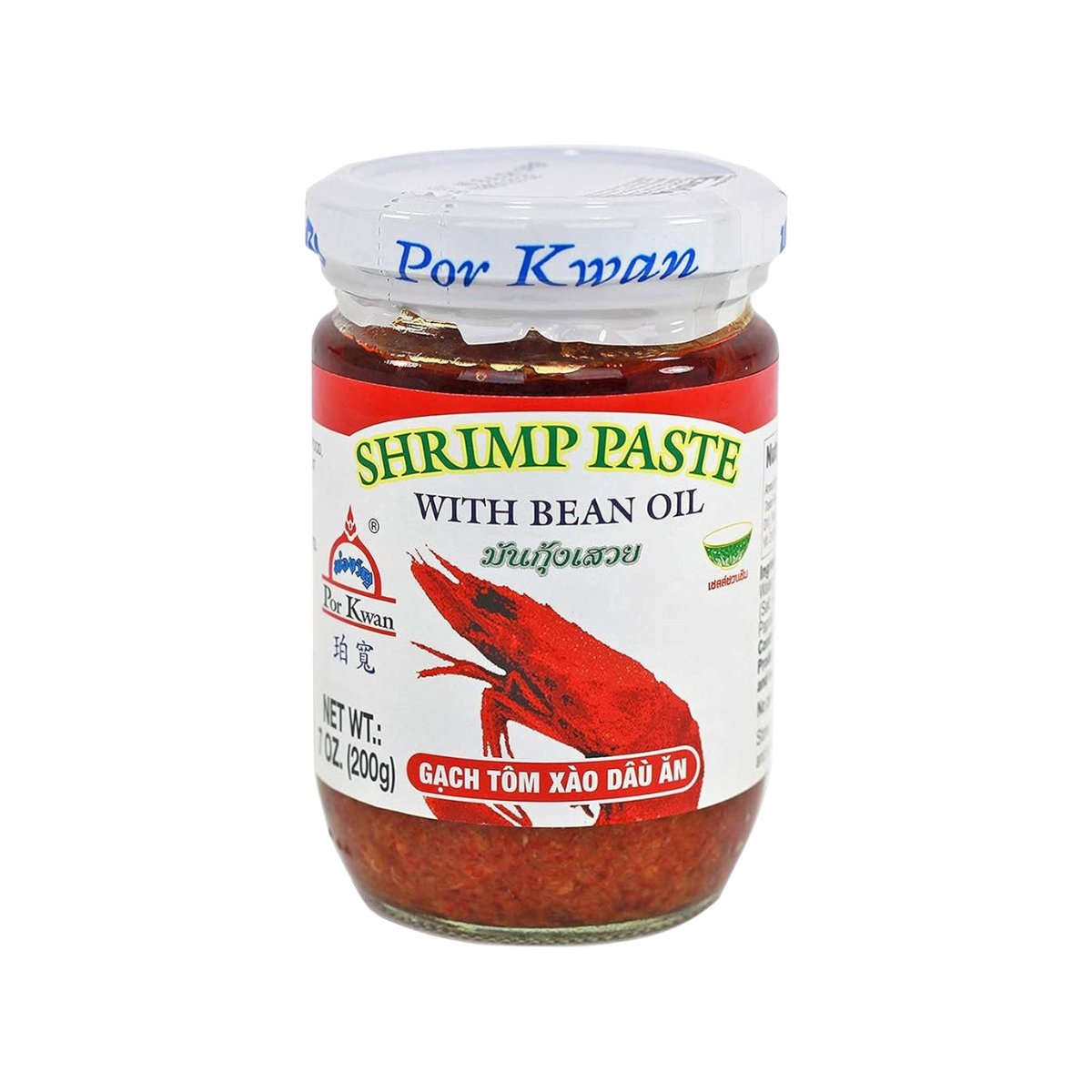 Por Kwan Shrimp Paste with Bean Oil \Best Before 2026-10-30/