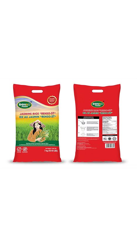 026. RENSO AAA Jasmine Rice "Renso ST" (7kg/bag)