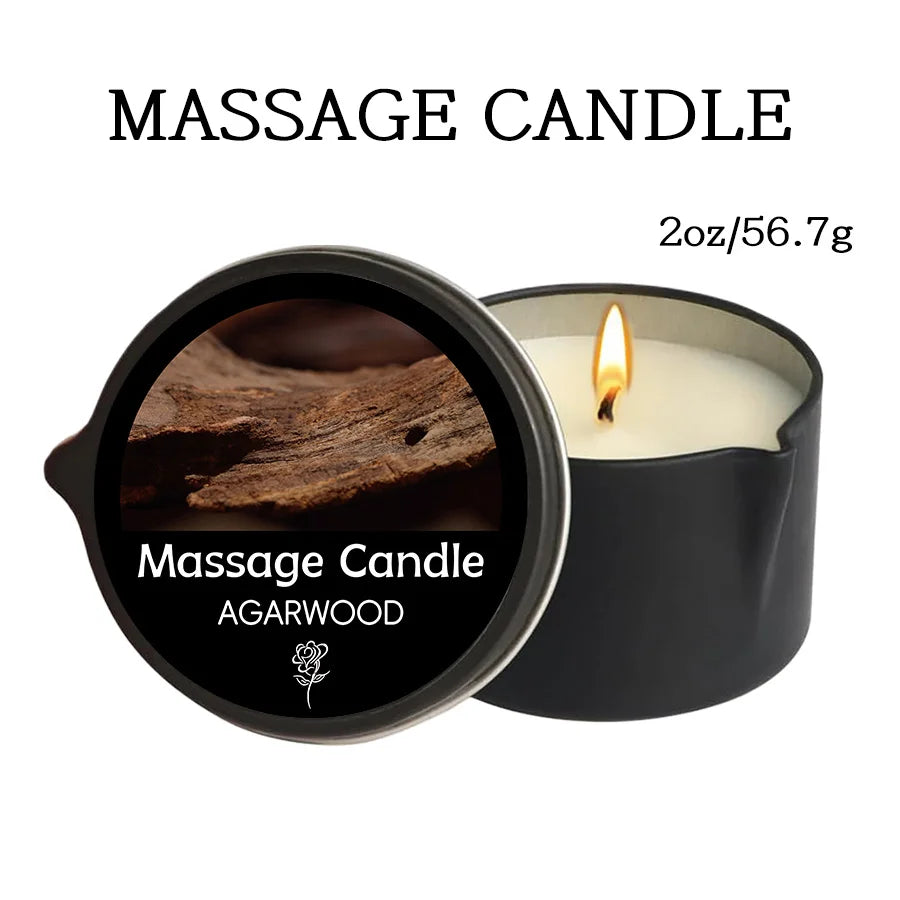 Nến dầu massage, giúp giảm căng thẳng và dưỡng ẩm da, nến thơm trị liệu tinh dầu SM Product Spa Essentials, nến sang trọng
