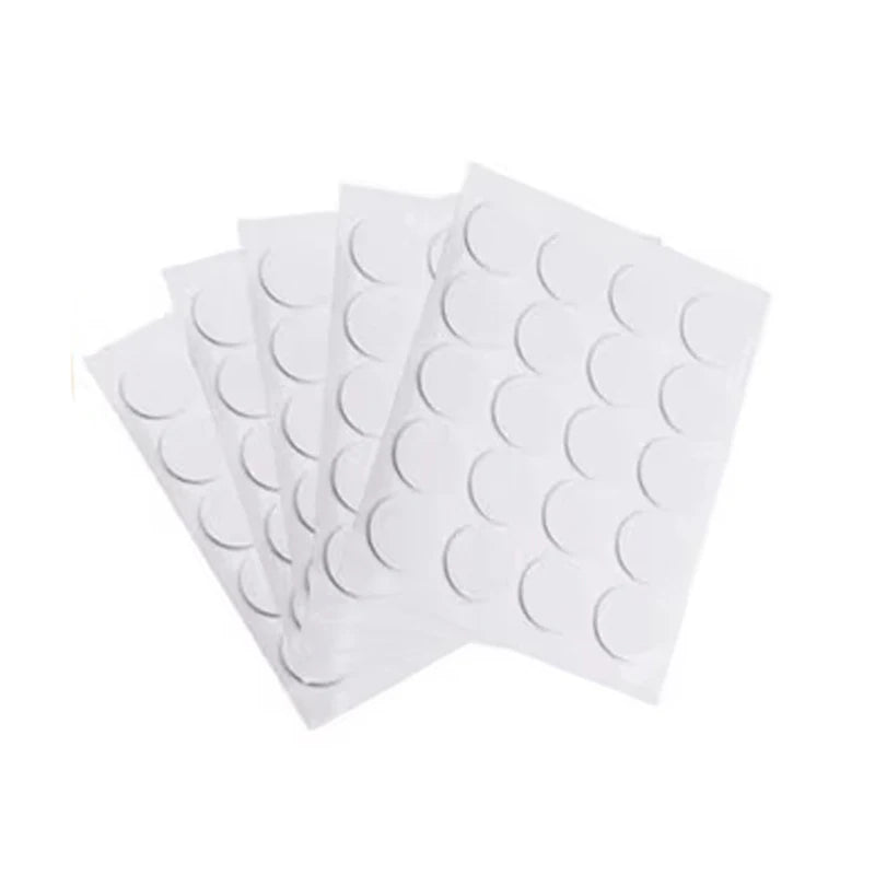 100 autocollants de mèche de bougie en mousse adhésive résistante à la chaleur, ruban adhésif double face pour fixer la base du support, fournitures de fabrication de bougies.