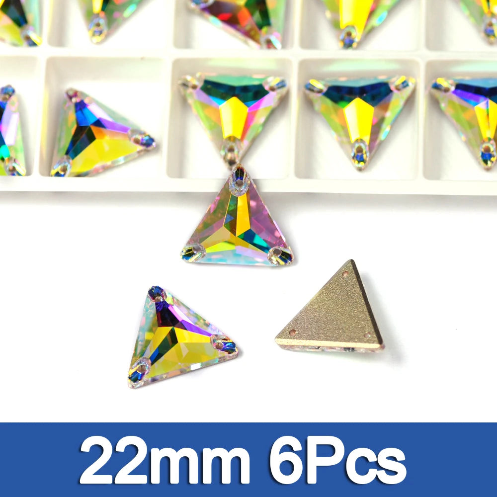 PUBRILEX Crystal AB Mix DIY Craft Supplies Needlework Sewing Gemstones Flatback Glass Strass Crystals Rhinestones For Clothing