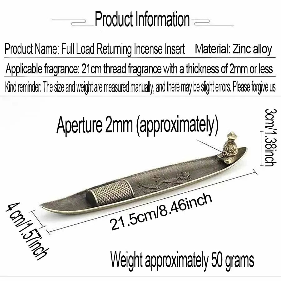 Censer Holder for Incense Sticks Suitable for 2mm Diameter And 20cm Length Incense Sticks Home Decor Accessories