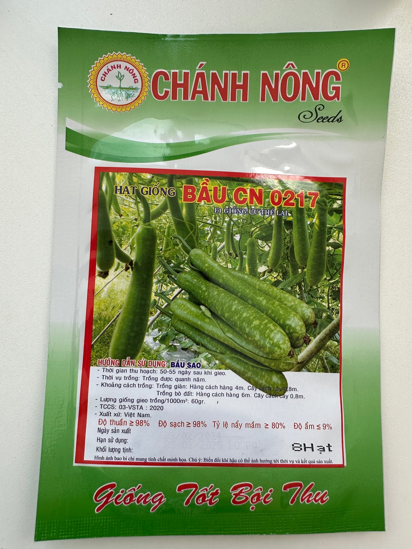 Chánh Nông - Star Calabash F1 (Bầu Sao CN 0217)