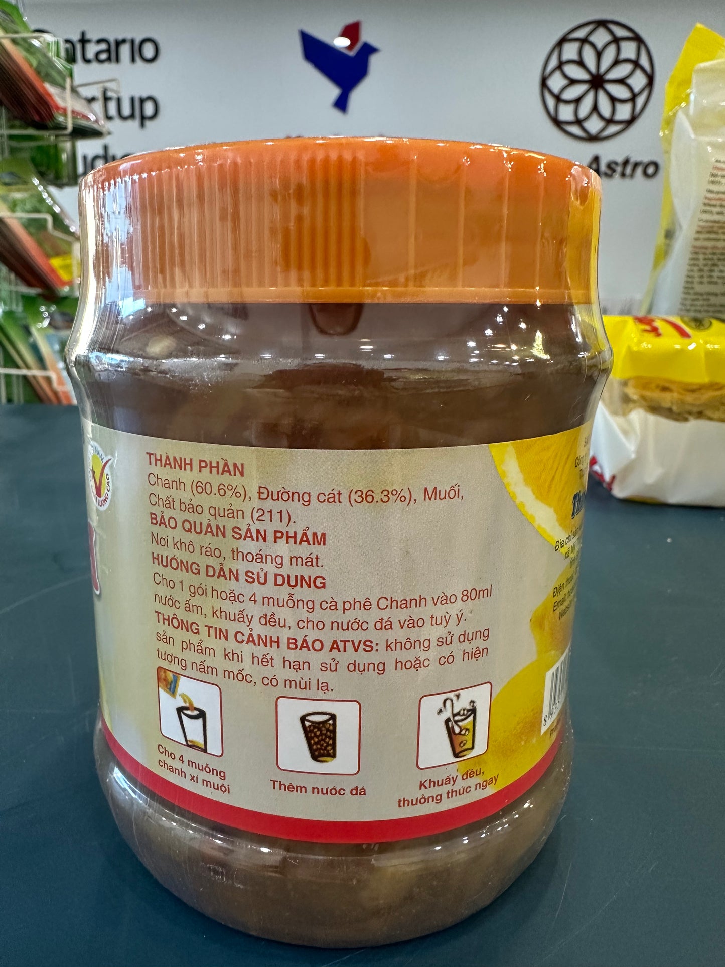 Chanh Xí Muội Thanh Bình (Confiture de citron vert et de réglisse salée)