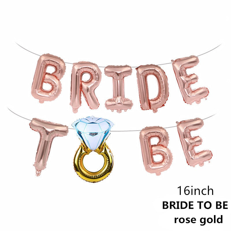2020 Wedding Decoration Love Balloon Bride To Be Mr Mrs Wedding Balloon Baby Shower Table Decor Bachelorette Party Supplies