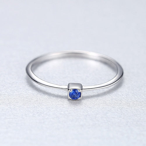 PAG&MAG Created Emerald VVS Bague Rings 925 Sterling Silver Stackable Ring For Women Green Gemstone joyas de plata 925 mujer