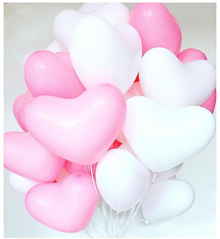 MMQWEC 1pc Red Love Balloons Love Foil Letters Balloon I Love You Heart Baloon Valentine's Day Marriage Wedding Party Decoration