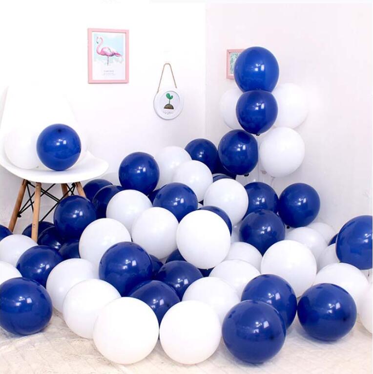 Wholesale 50pcs Chrome Gold Balloon Flashing Metal Balloon Thick Pearly Metal Wedding Decoration Metallic Balloons 10inch 1.8g