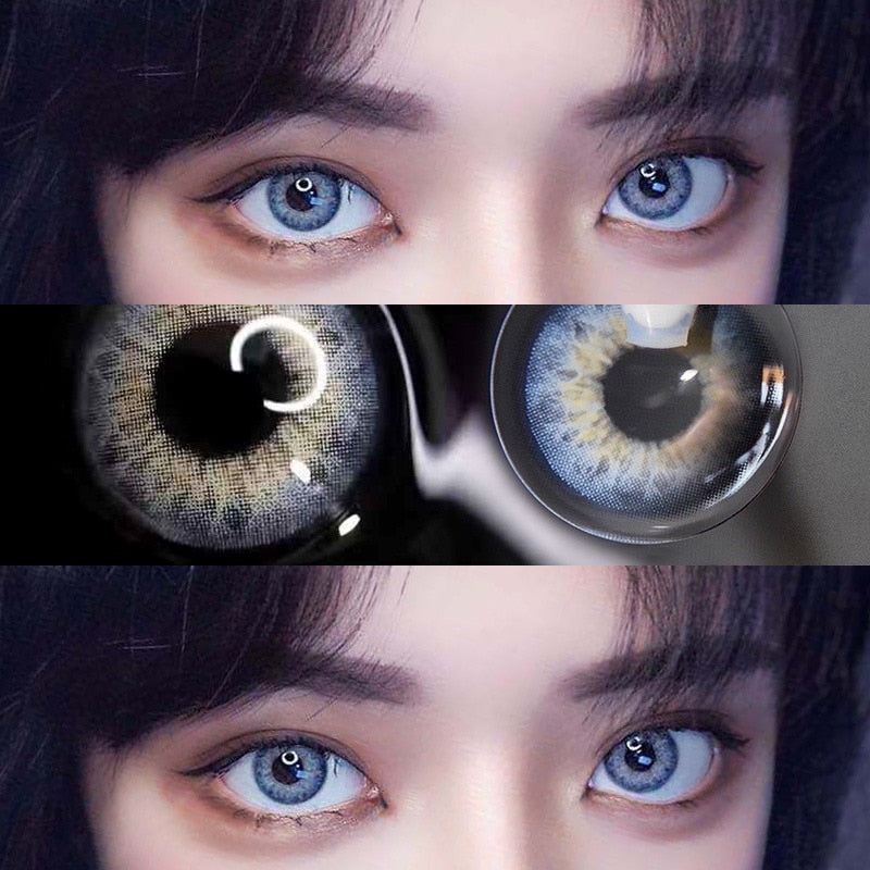 Ksseye 1Pair(2pcs) Taylor OMG Bigbarbie Natural Soft Color Contact lenses For Eyes Contact lens Beautiful Pupil Cosmetic lens