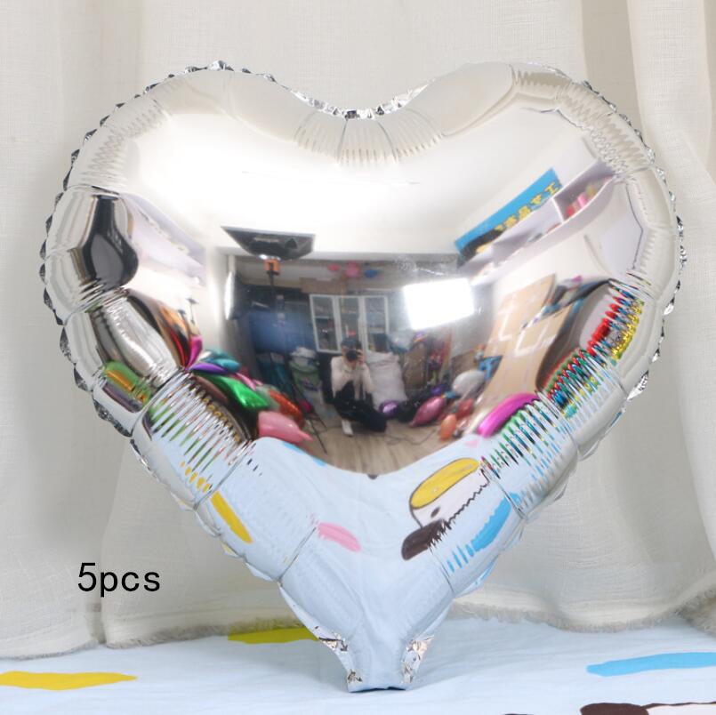 Gold Silver Metal Latex Balloons 18 30 40 50 60 70 Years Number Happy Birthday Anniversary Party Decor Adult Foil Balloon Gift