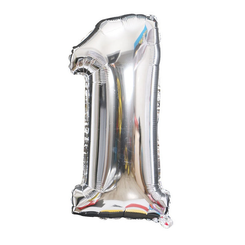 Gold Silver Metal Latex Balloons 18 30 40 50 60 70 Years Number Happy Birthday Anniversary Party Decor Adult Foil Balloon Gift