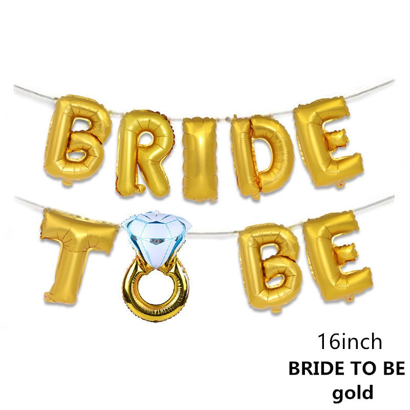 2020 Wedding Decoration Love Balloon Bride To Be Mr Mrs Wedding Balloon Baby Shower Table Decor Bachelorette Party Supplies
