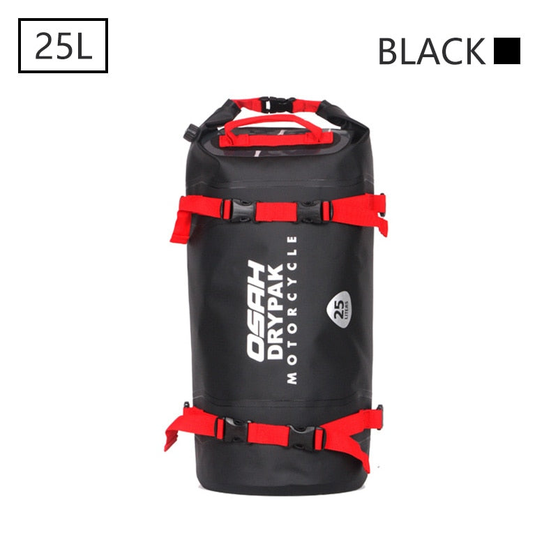 Waterproof Motorcycle Rear Tail Bag Travel Dry Bag OSAH DRYPAK Moto 40/60Liter Motorbike Luggage Backpack Motorcycle Seat Bag