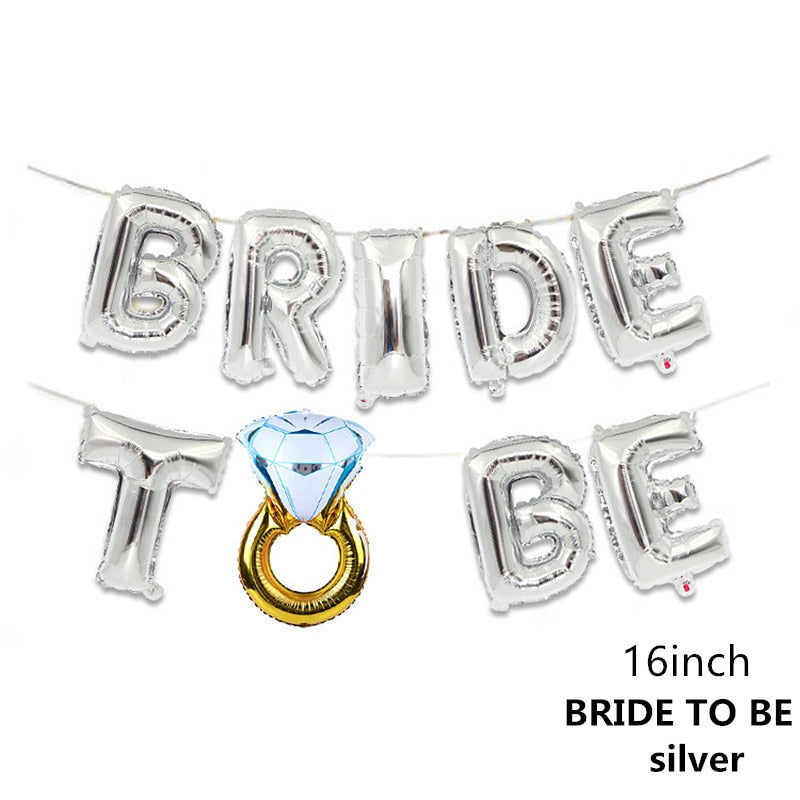 2020 Wedding Decoration Love Balloon Bride To Be Mr Mrs Wedding Balloon Baby Shower Table Decor Bachelorette Party Supplies