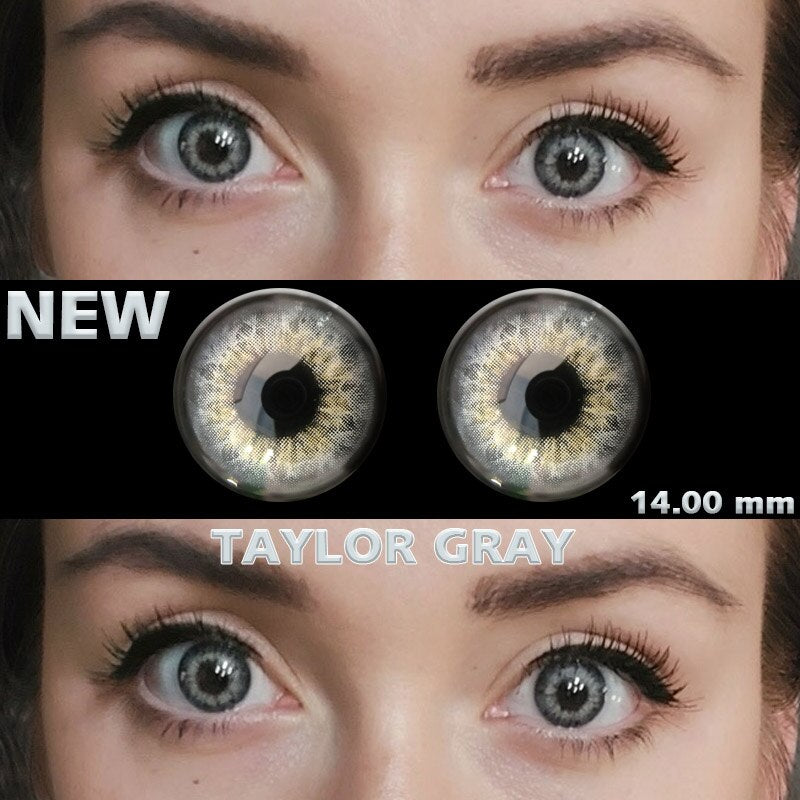 Ksseye 1Pair(2pcs) Taylor OMG Bigbarbie Natural Soft Color Contact lenses For Eyes Contact lens Beautiful Pupil Cosmetic lens