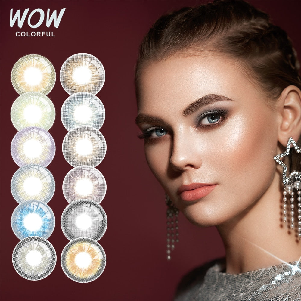 Ksseye 1Pair(2pcs) Taylor OMG Bigbarbie Natural Soft Color Contact lenses For Eyes Contact lens Beautiful Pupil Cosmetic lens