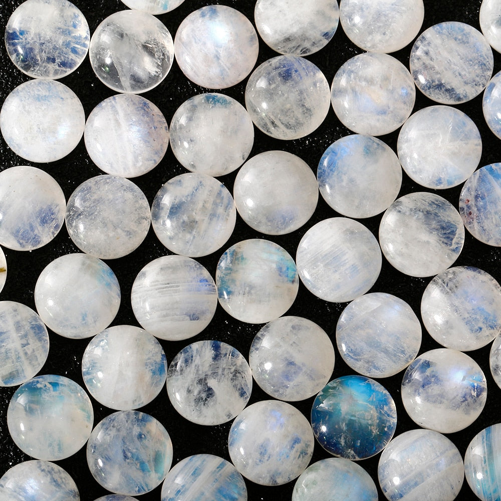 Natural Moonstone Rings for Women's Silver 925 Jewelry Vintage Party Rings With 11x17MM Big Oval Gemstone Gifts Wholesale