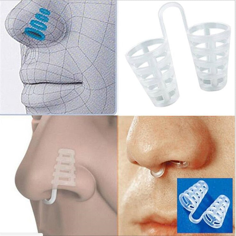 Professional Anti Snoring Device Anti Snore Nose Clip Relieve Snoring Snore Stopping Health Care For Men Women