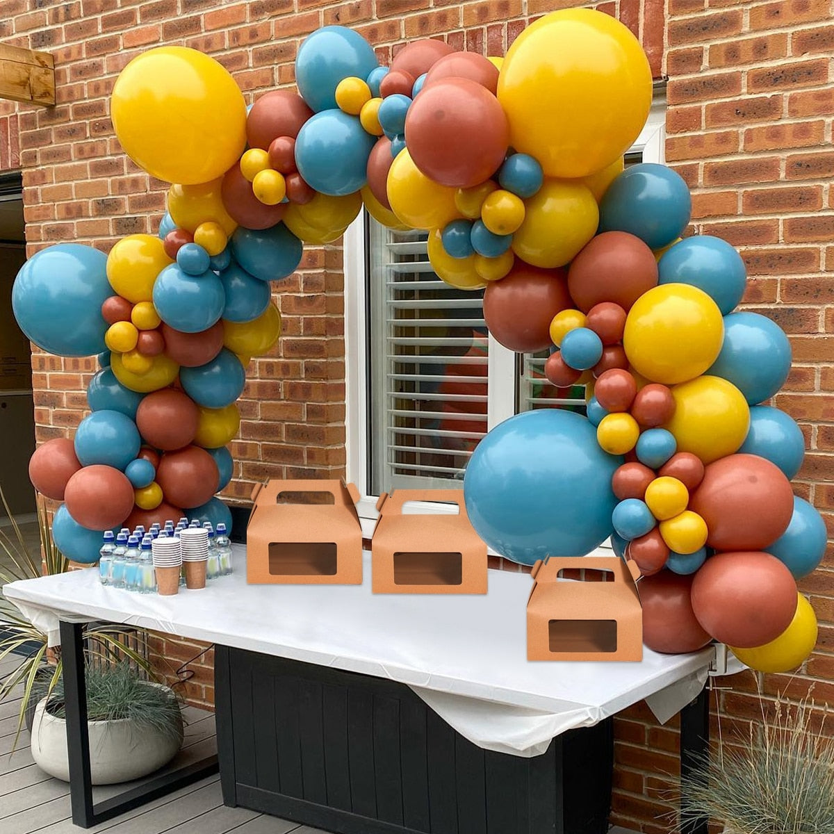 Adjustable Table Arch Bow of Balloon Stand Holder Support Balloon arch kit Column Birthday Wedding Party Baby Shower Decor