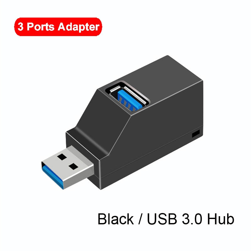 USB 3.0 HUB Adapter Extender Mini Splitter Box 3/4 Ports for PC Laptop Macbook Mobile Phone High Speed U Disk Reader for Xiaomi
