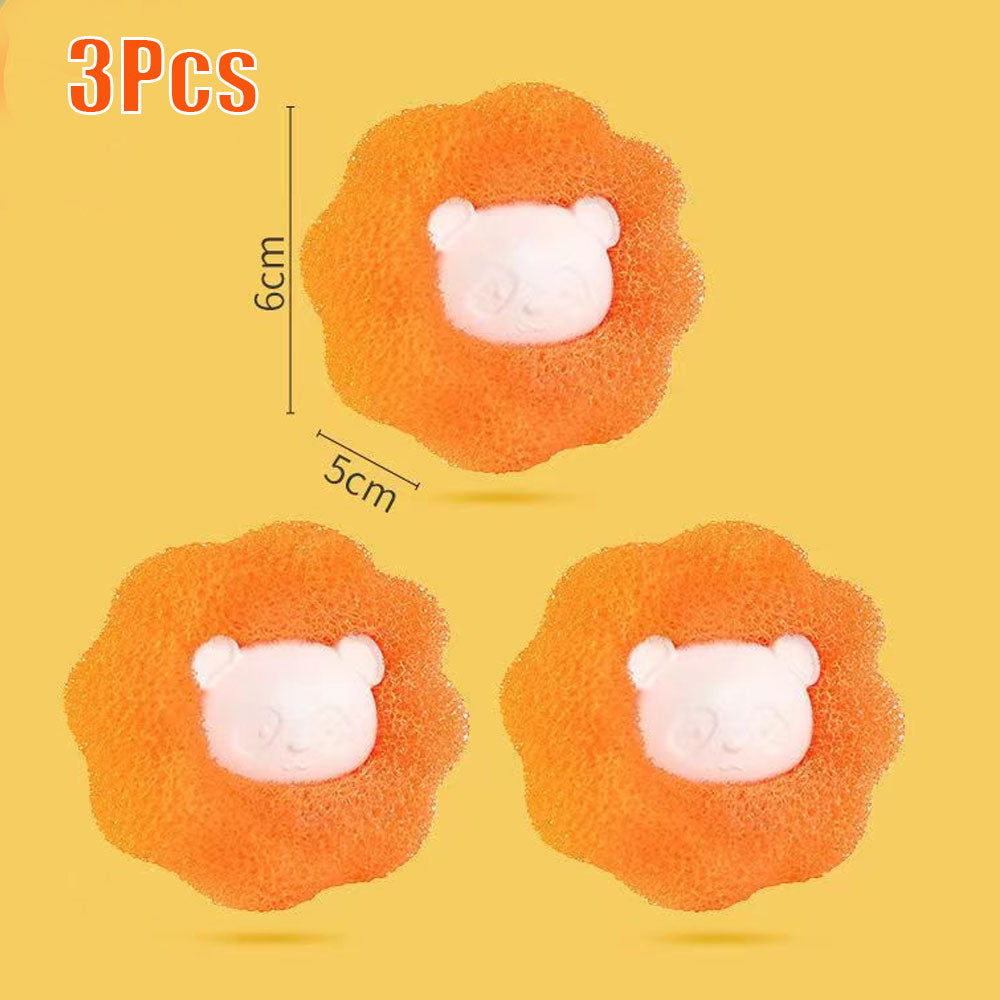 Magic Laundry Ball Kit Reusable Clothes Hair Cleaning Tool Pet Hair Remover Washing Machine Cat Dog Hair Catcher Laundry Ball