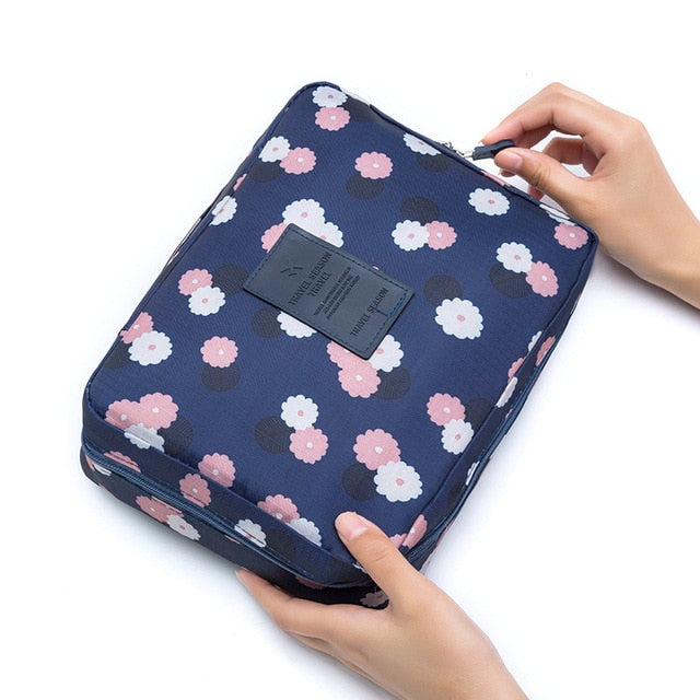 Trousse de Maquillage pour Femmes, Sac Cosmétique Imperméable, Étuis de Rangement pour Maquillage, Sacs de Maquillage pour Femmes en Extérieur