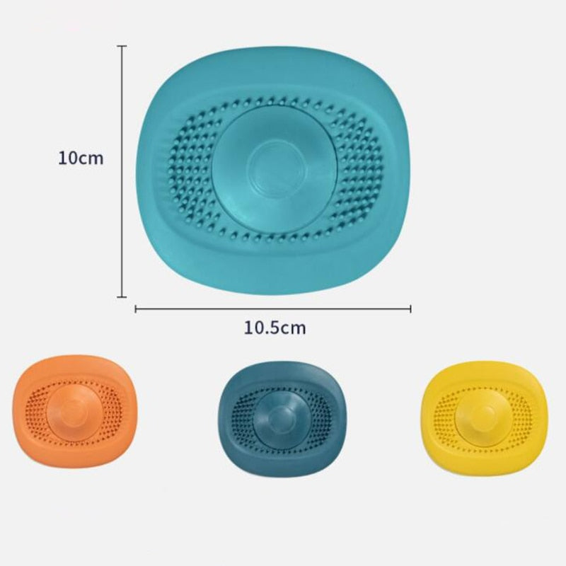 Household Kitchen Sink Filter Hair Catcher Stopper Bathroom Floor Drain Cover Anti-clogging Strainer Shower Drain Accessories