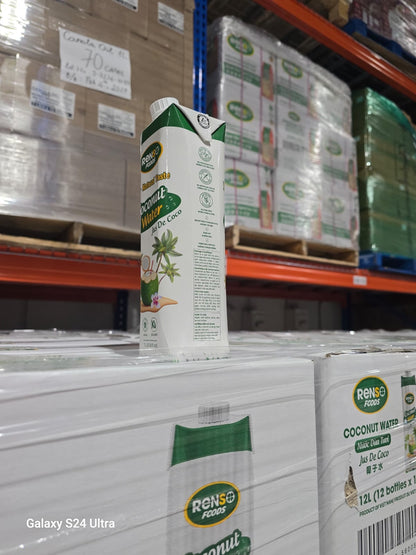 001. RENSO Coconut Water (1L, 12 Bottles/case)