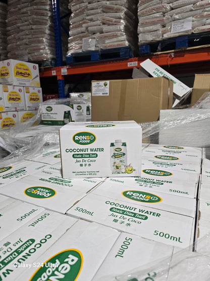 002. RENSO Coconut Water (500ml, 12 Bottles/case)