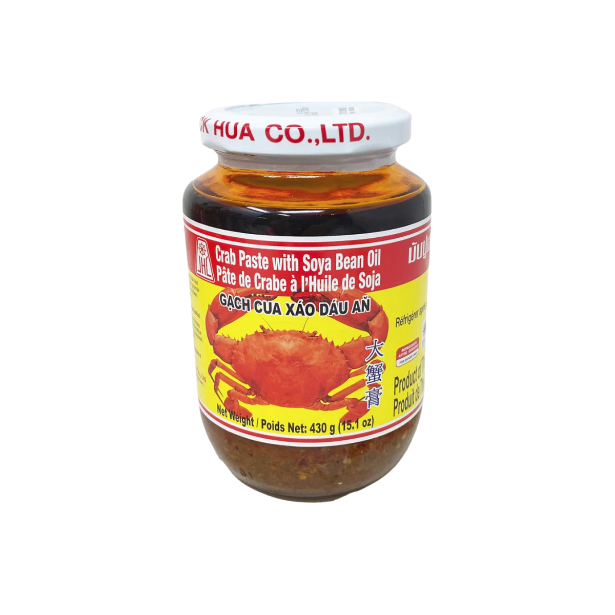 JHC Crab Paste with Bean Oil
