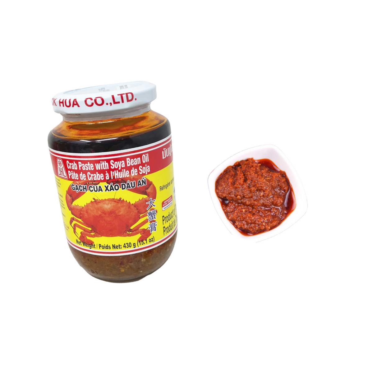 JHC Crab Paste with Bean Oil