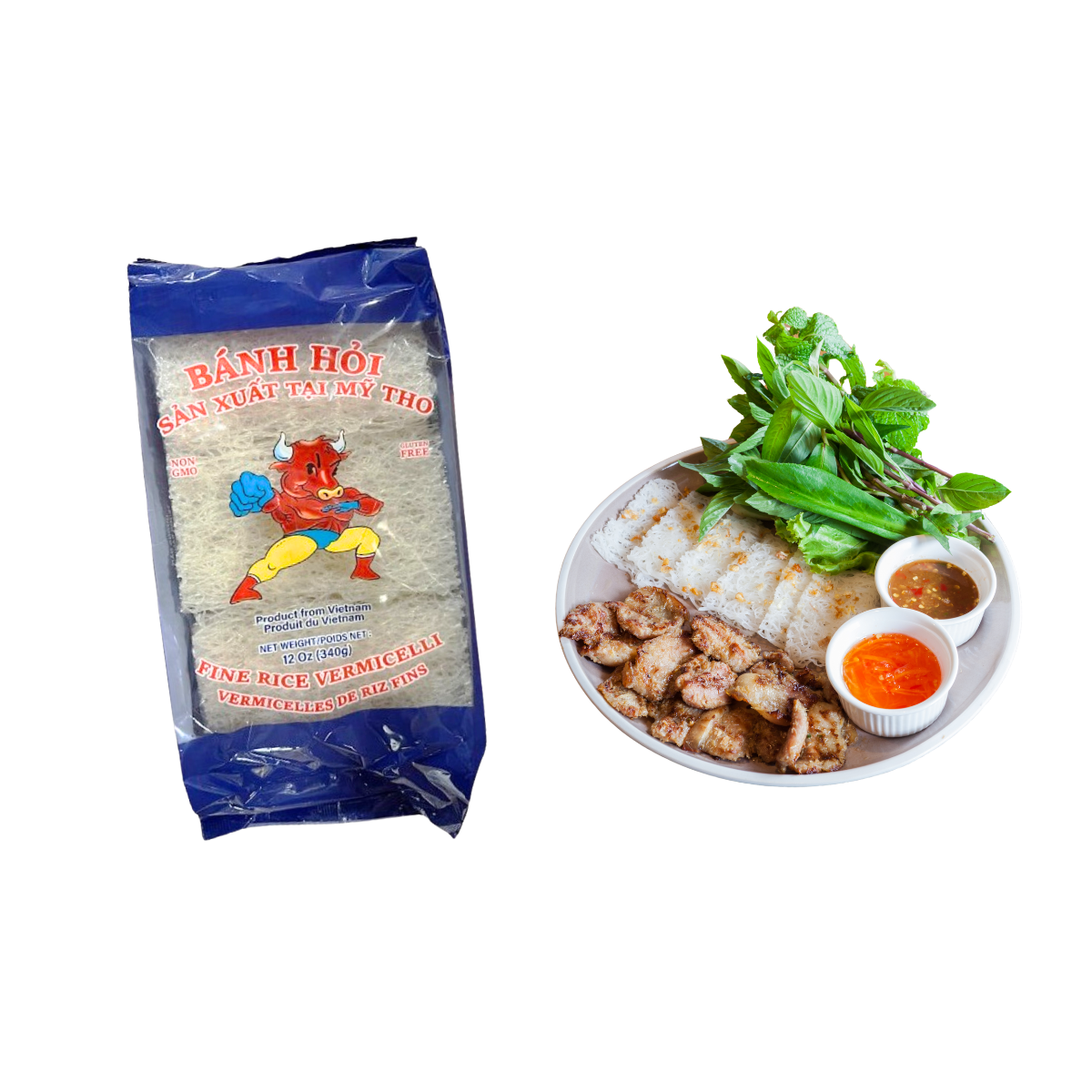 Royal Ox Bánh hỏi Fine Rice Vermicelli \Best Before 2026-06-09/