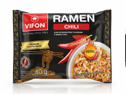092. VIFON Ramen Piment 80g (Caisse de 20)