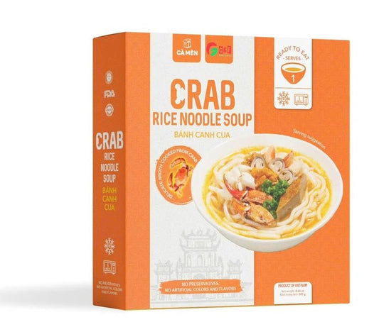 Cà Mèn: Ready-to-Eat Crab Rice Noodle Soup (Bánh Canh Cua)