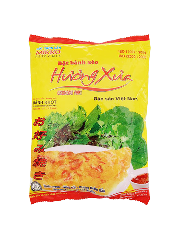 051. Bột Bánh Xèo HƯƠNG XƯA (500g, 30 túi/ thùng)