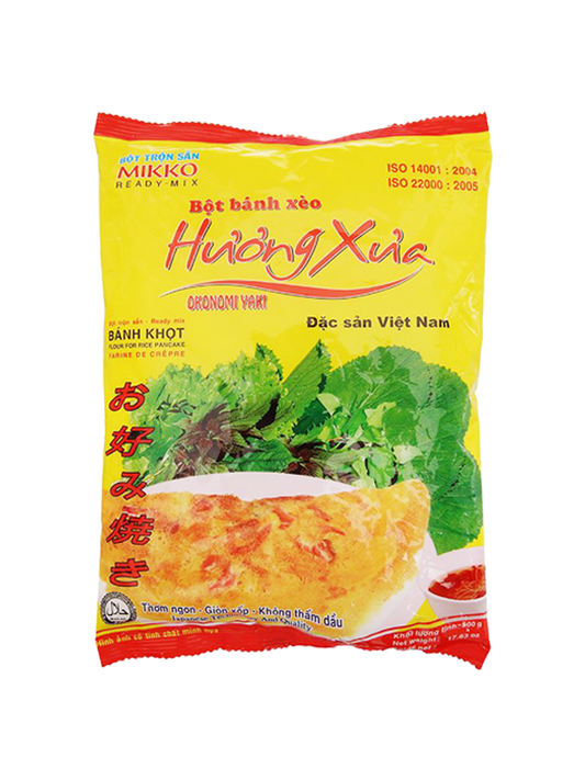051. HUONG XUA Flour for Rice Pancake (500g, 30 bags/ case)