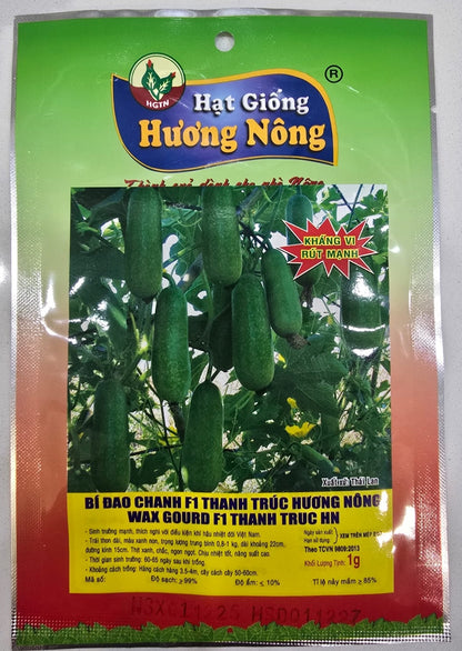 Graines de courge cireuse F1 Thanh Truc (Bí Đao Chanh F1 Thanh Trúc Hương Nông)