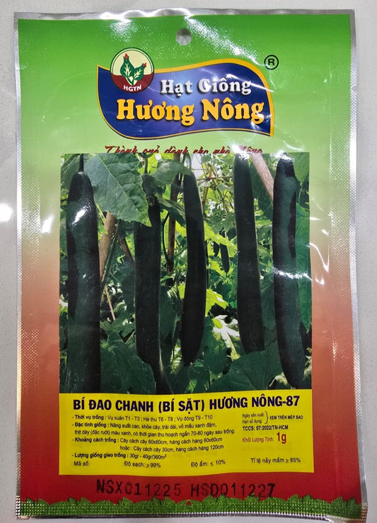 Graines de Courge Cireuse - Variété Citron Vert (Bí Đao Chanh - Bí Sặt Hương Nông-87)
