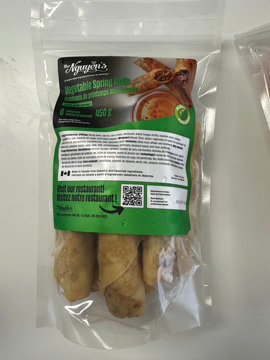 The Nguyen: Vegetable Spring Rolls (Chả giò chay)