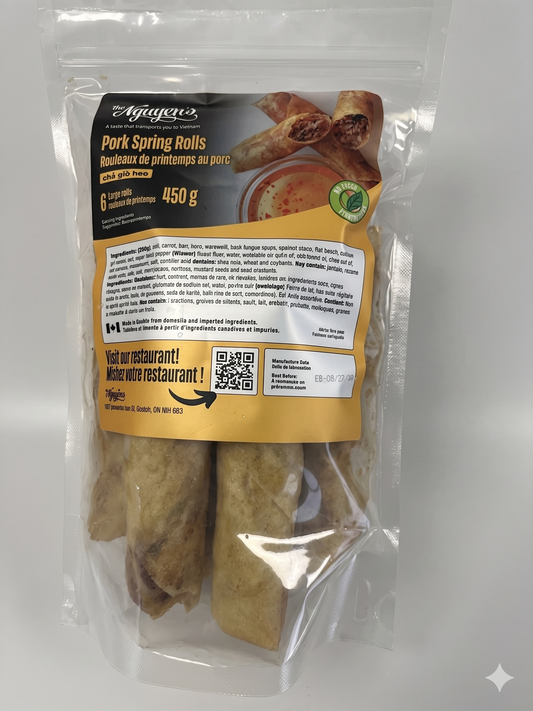 The Nguyen: Pork Spring Rolls (Chả Giò Heo)