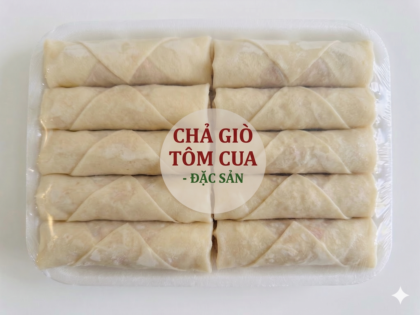 Rouleaux de printemps vietnamiens aux crevettes et au crabe (Chả Giò Tôm Cua)