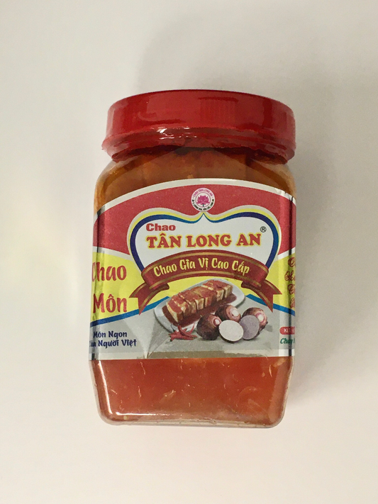 Tan Long An Taro Bean Curd - Premium Seasoning Paste - Chao Môn (Taro Flavored Fermented Tofu Seasoning)24X350G