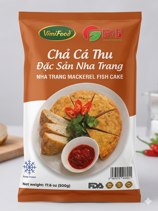 VimiFood: Nha Trang Mackerel Fish Cake (Chả Cá Thu Nha Trang)