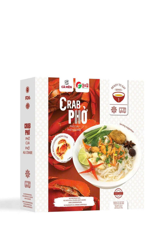 Cà Mèn : Phở au crabe (Phở Cua) prêt à consommer