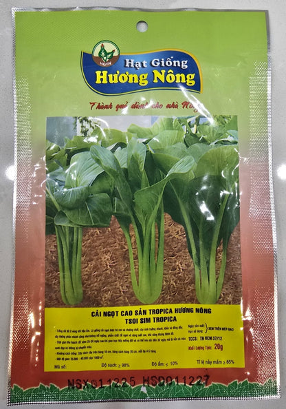 High-Yield Tropica Choy Sum Seeds (Cải Ngọt Cao Sản Tropica Hương Nông)
