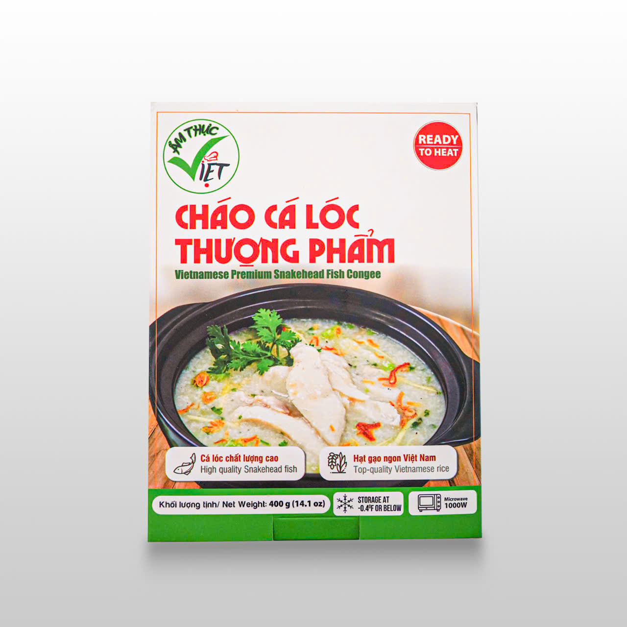 Congee vietnamien de tête de serpent de première qualité (Cháo Cá Lóc Thượng Phẩm)